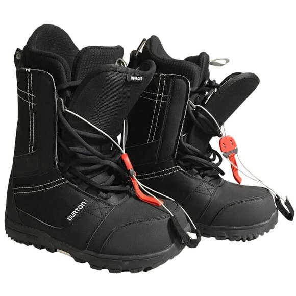 Excellent Condition Burton Invader Snowboard Boots!  US 8  UK 7  Euro 41  Black - Picture 1 of 4